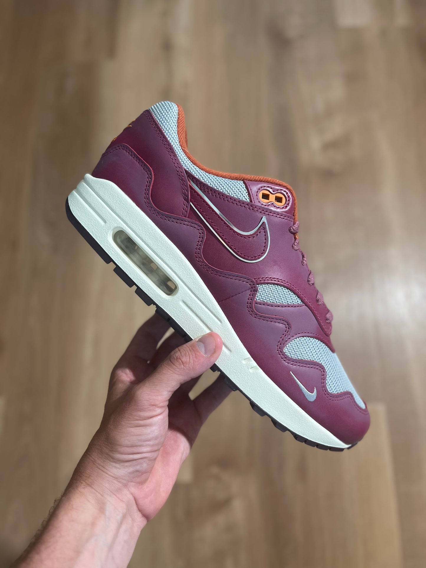 Nike Air Max 1 x Patta 'Rush Maroon'