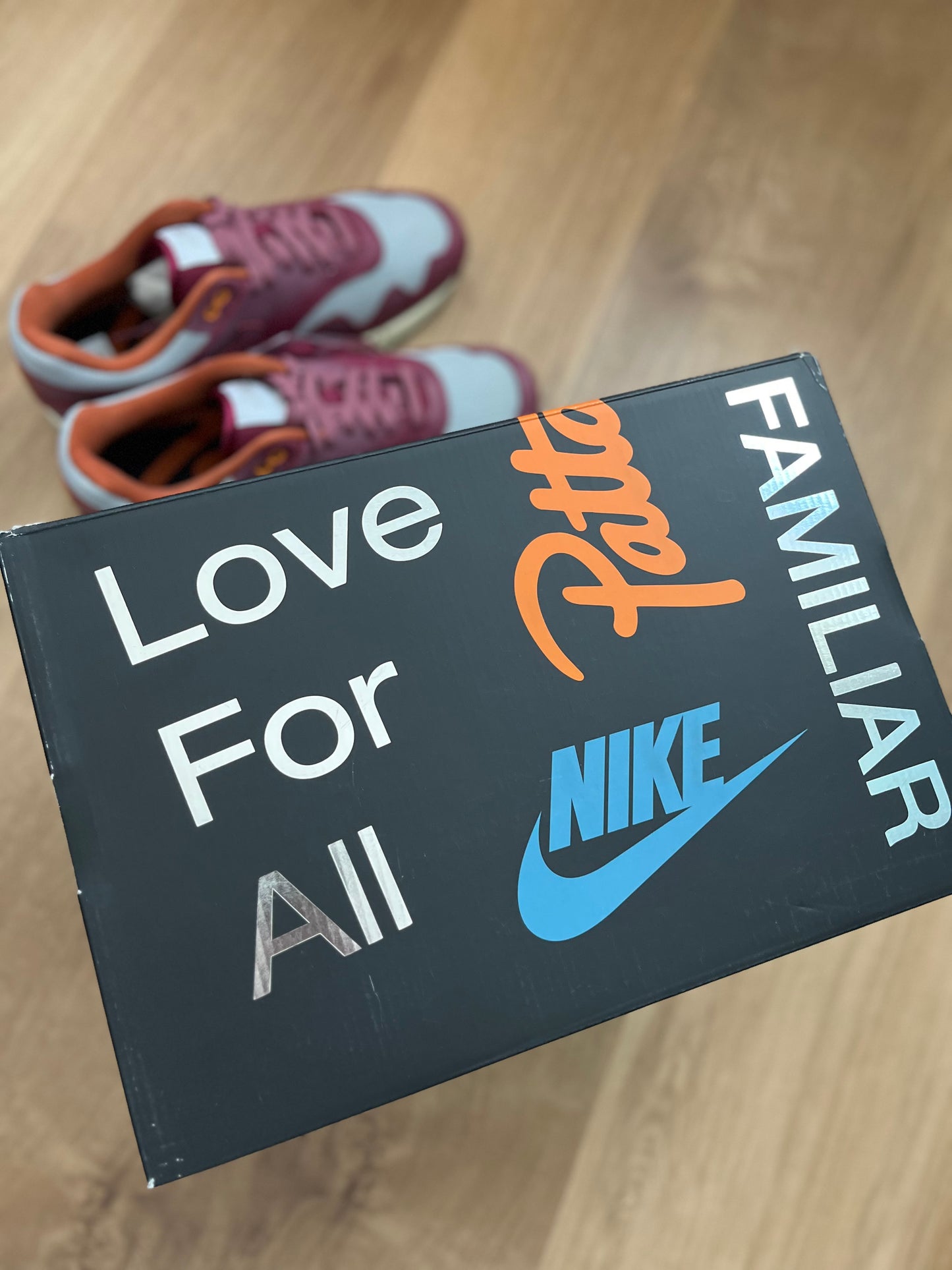 Nike Air Max 1 x Patta 'Rush Maroon'