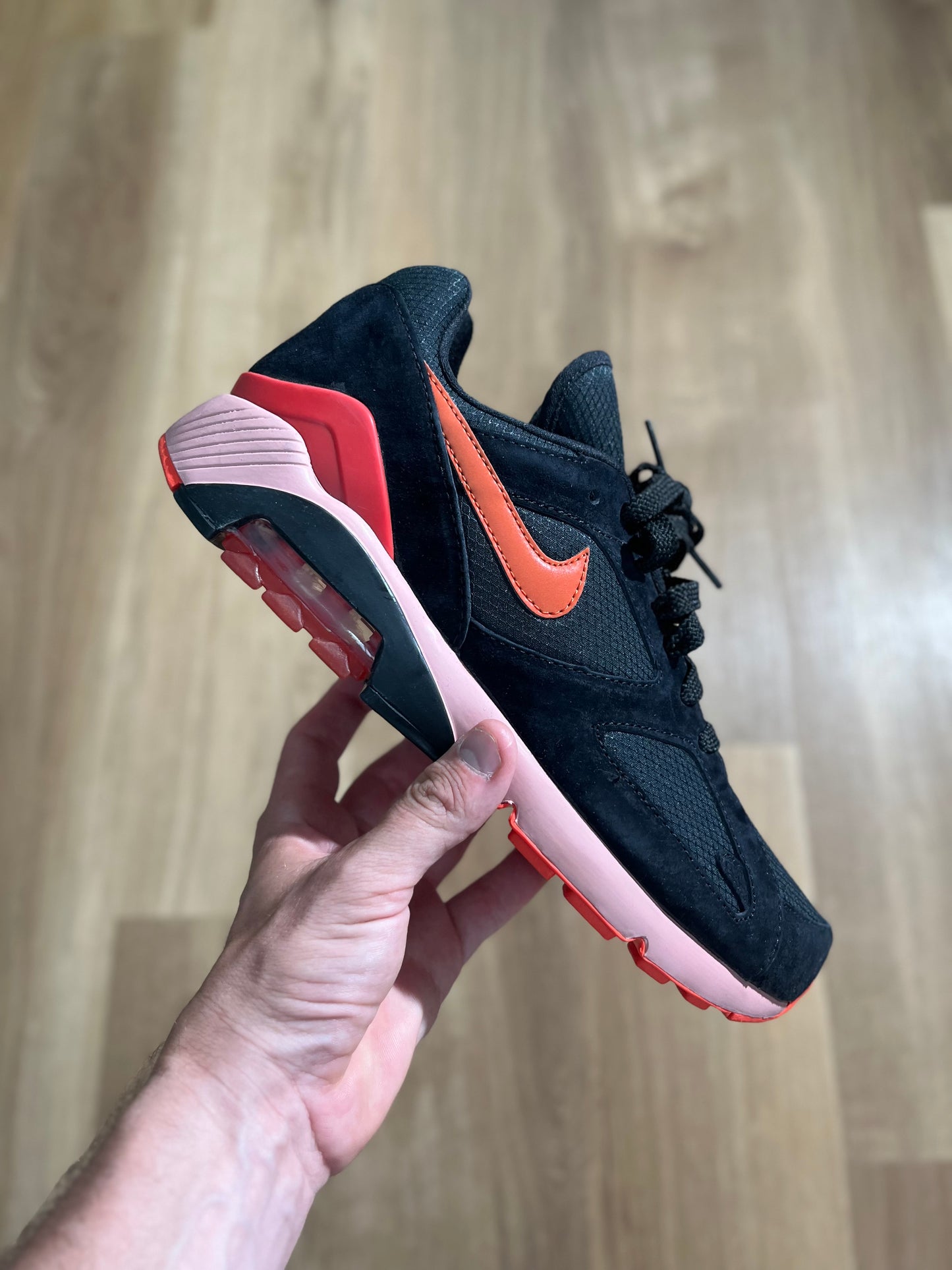 Nike Air Max 180 'Black Team Orange’