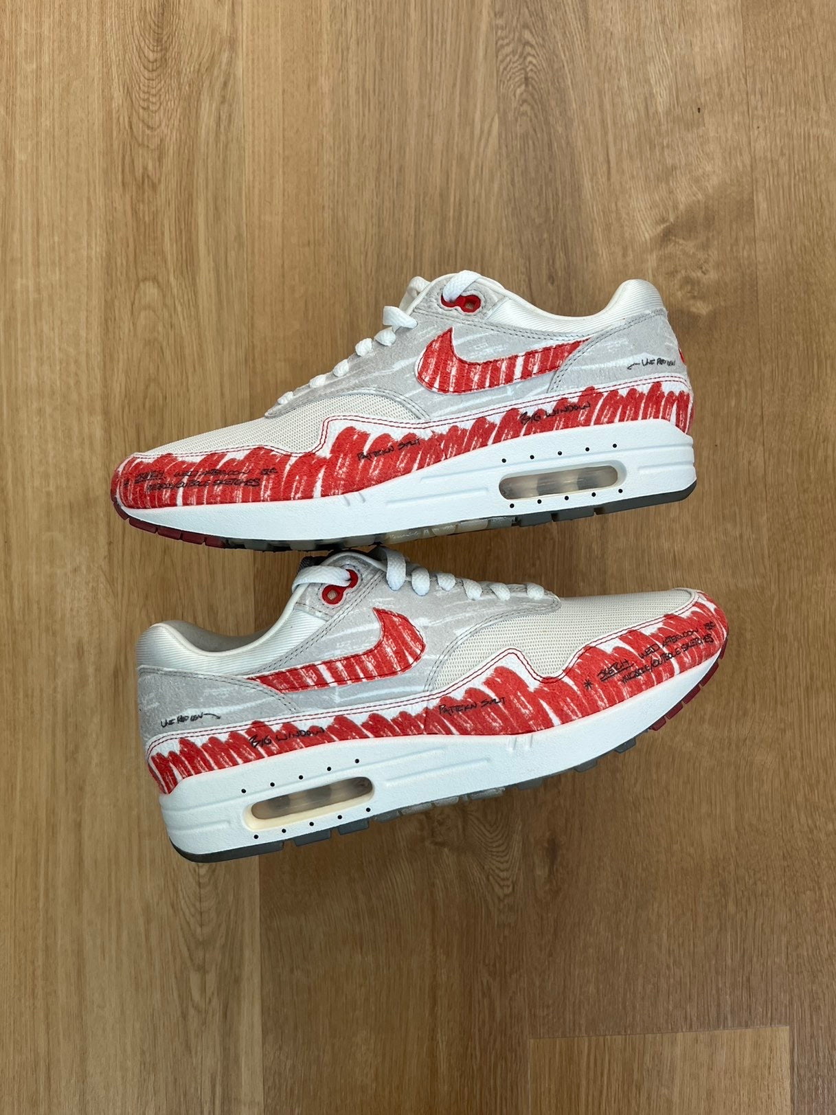Nike Air Max 1 'Tinker Sketch to Shelf Red’