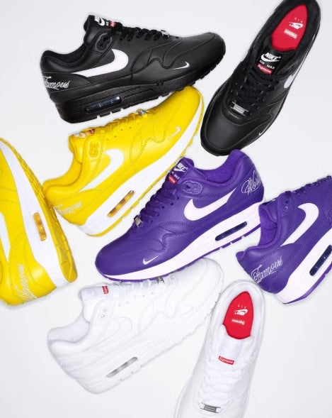 Nike Air Max 1 x Supreme: Officiele release info en foto's!