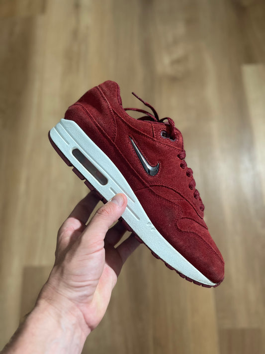 Nike Air Max 1 ‘Jewel Burgundy Suede’