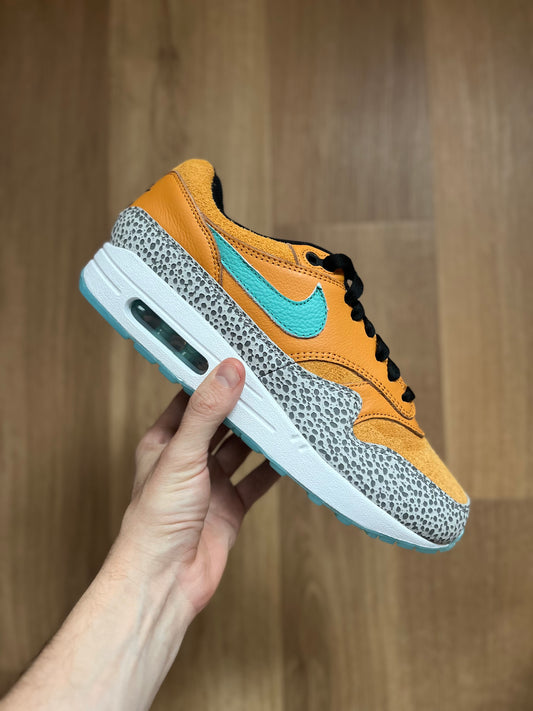 Nike Air Max 1 Nike By You 'Orange Safari Mismatch’