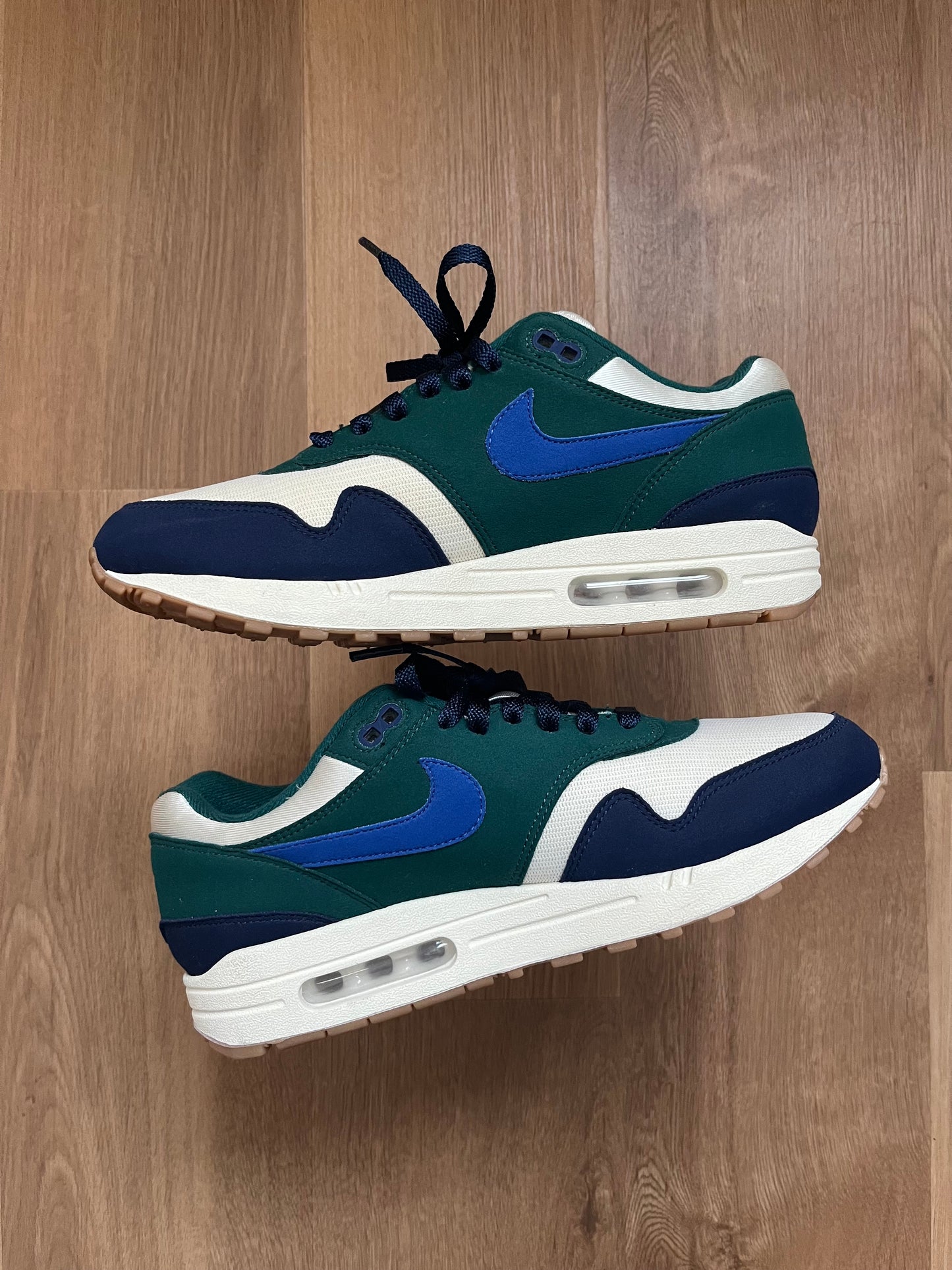 Nike Air Max 1 Nike By You 'Navy - Green'